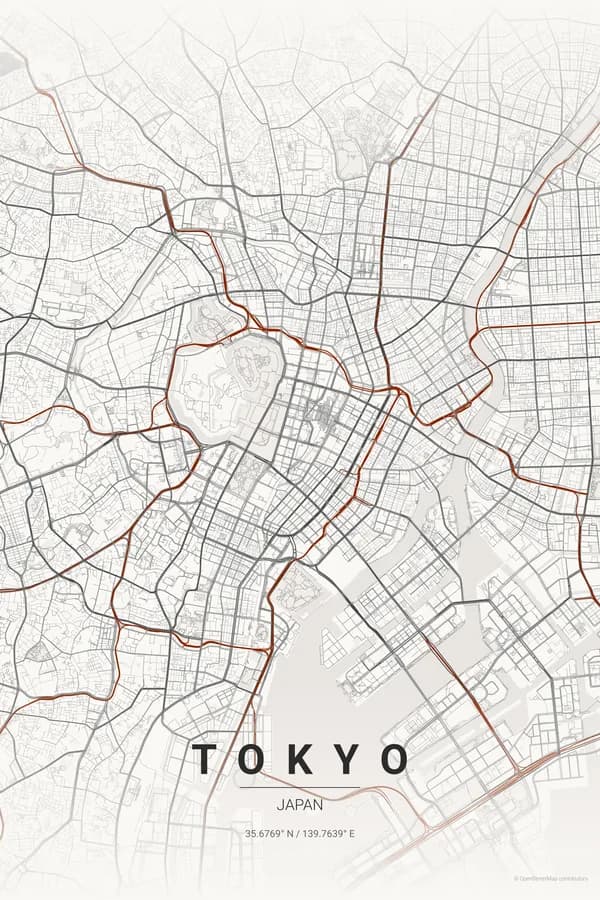 The Story Behind Every Street: How Map Posters Capture a City's Soul